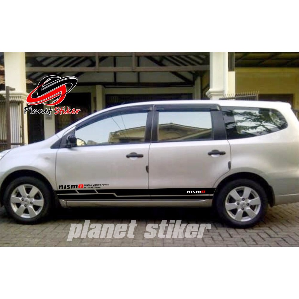 STIKER MOBIL CUTTING STICKER GRAND LIVINA PAKET 1 SET SEPASANG MURAH BERSAHAJA