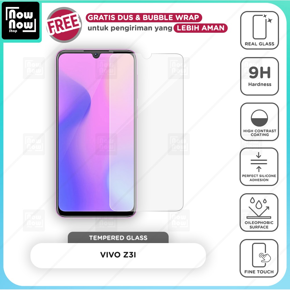 Tempered Glass Anti Gores Vivo Z3i Screen Guard Protector 9H Kaca Temperglass