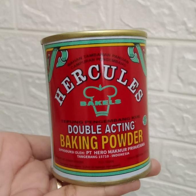 

Hercules Baking Powder double acting 110 gr TERLARIS TERPERCAYA ORIGINAL