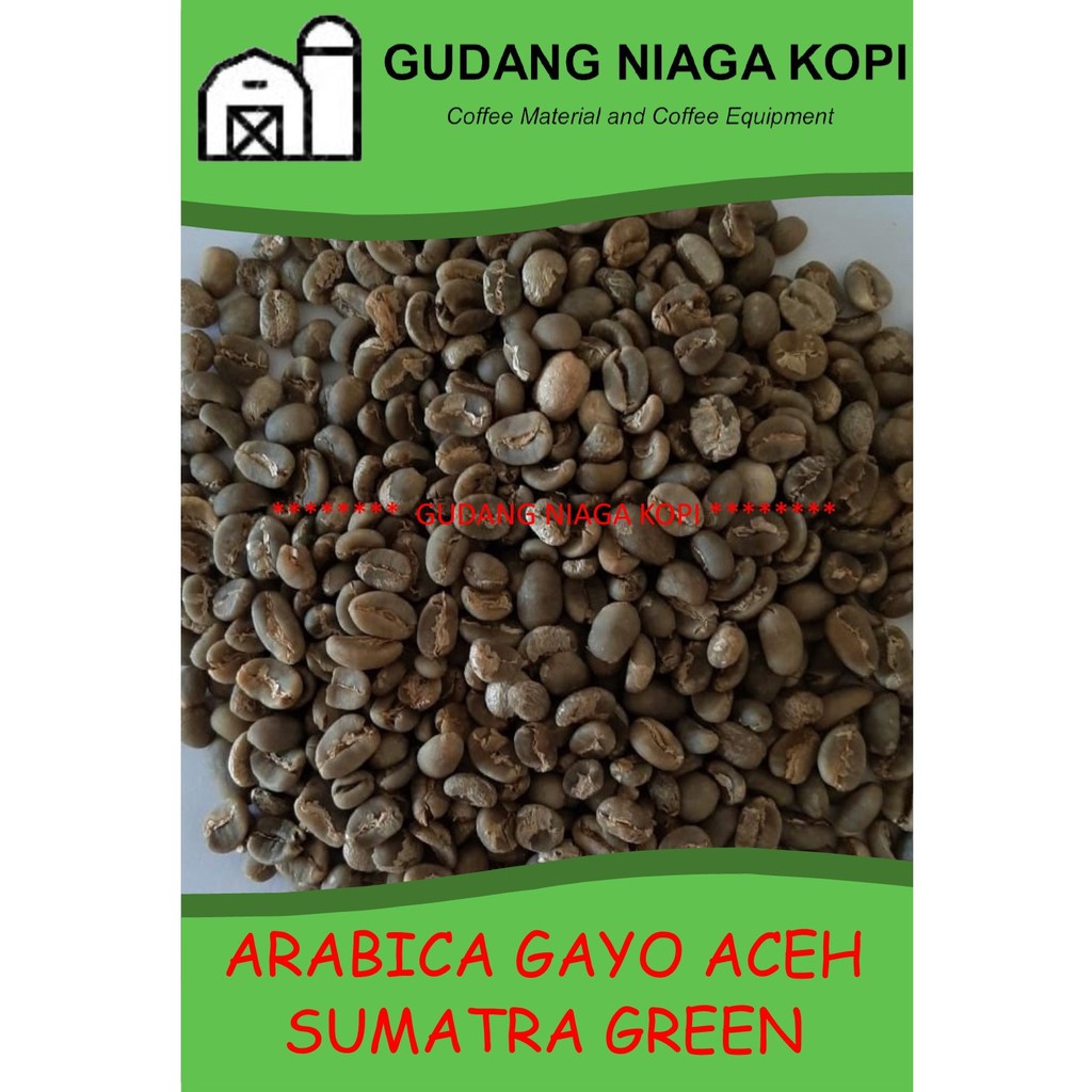 

ARABICA GAYO Aceh Sumatra Green Bean Coffee biji kopi mentah Indonesia