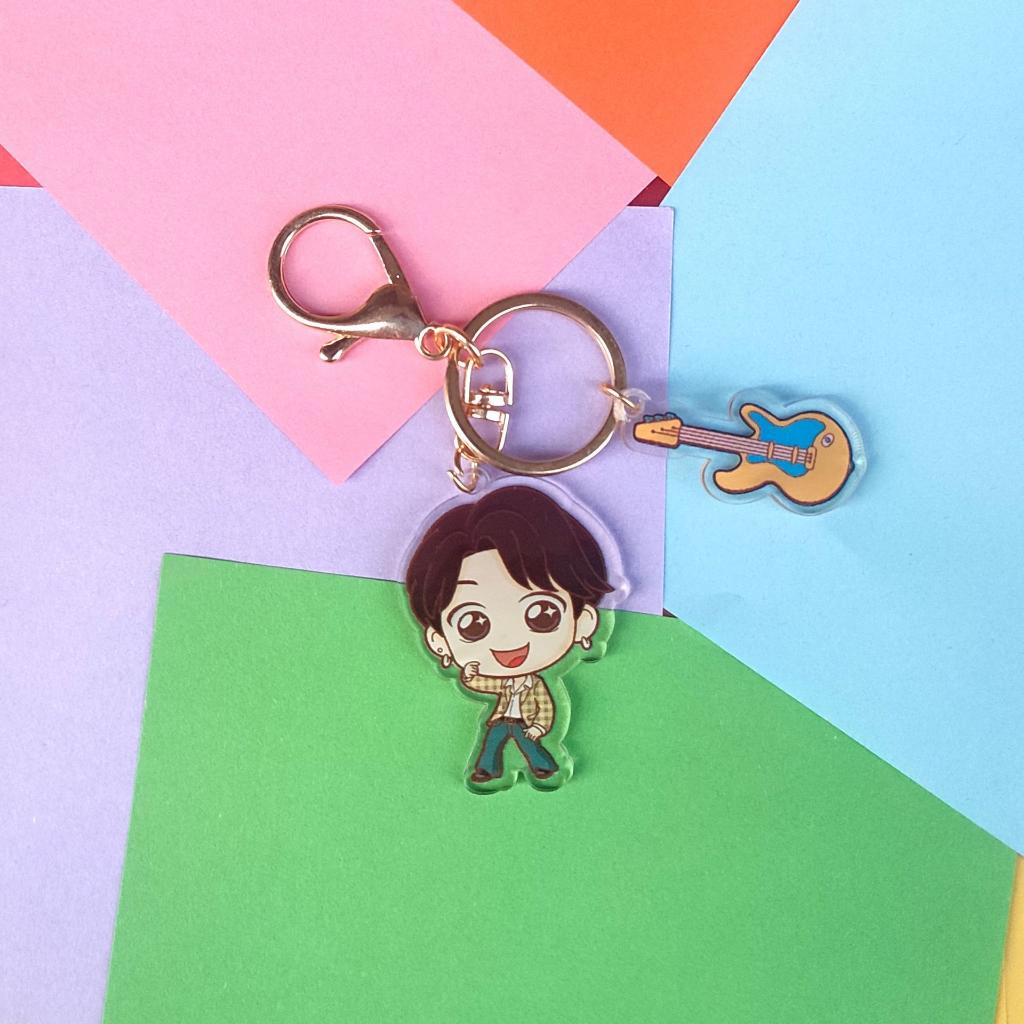 Gantungan Kunci Desain KPOP BTS TINYTAN Bahan Akrilik
