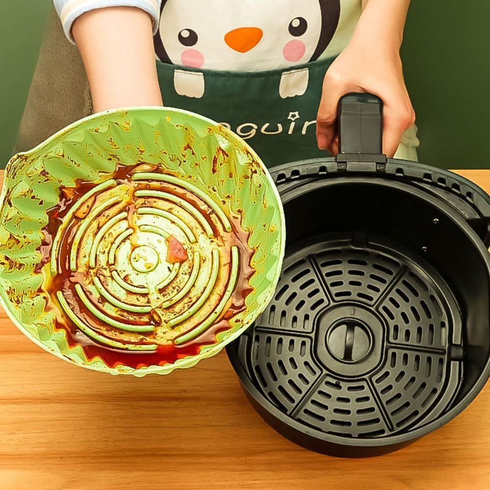 Solighter Panci Silikon Lipat Masak Lembut Reusable Baking Basket