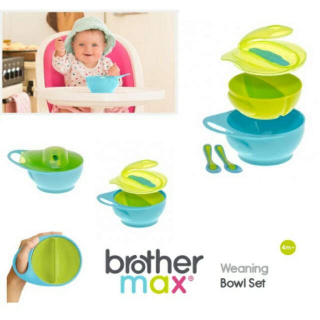 Brother Max Weaning Bowl Set