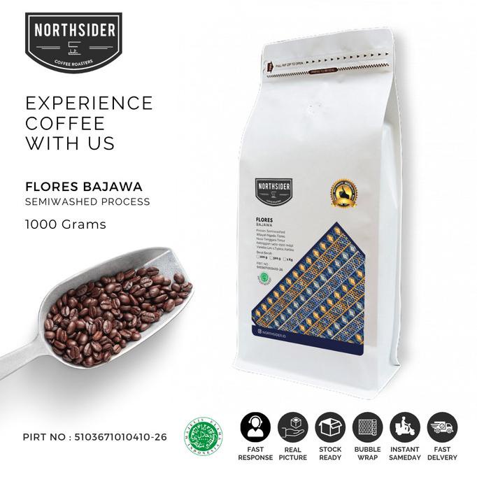 

Open DS] BIJI KOPI ARABICA FLORES BAJAWA WASHED - 1KG NORTHSIDER COFFEE