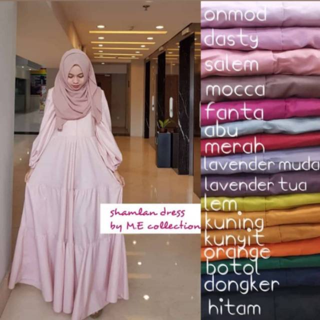 Shamlan Dress - ORIGINAL Mona Syar'i by M.E