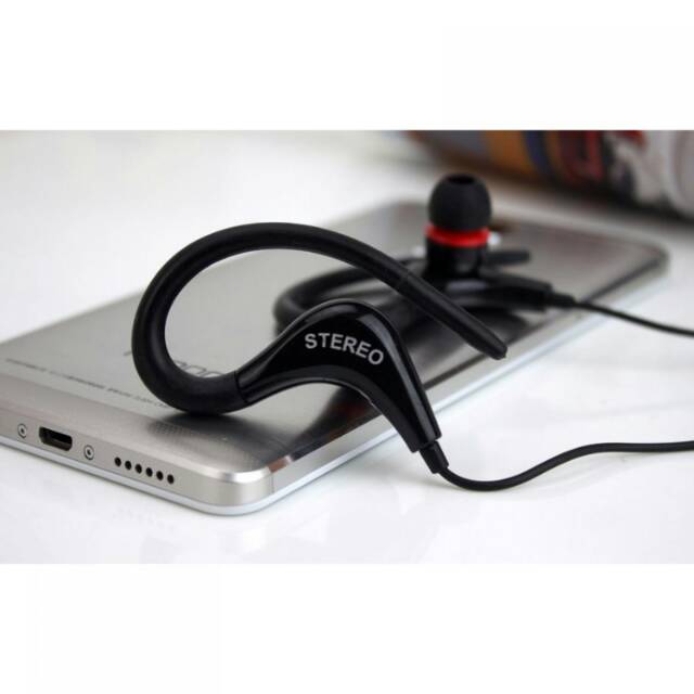 EARPHONE SPORT WITH MICROPHONE EXTRA BASS