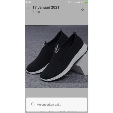 SEPATU SLIP ON PRIA WANI NEW ONKE|Sepatu Slip On Wanita Kasual