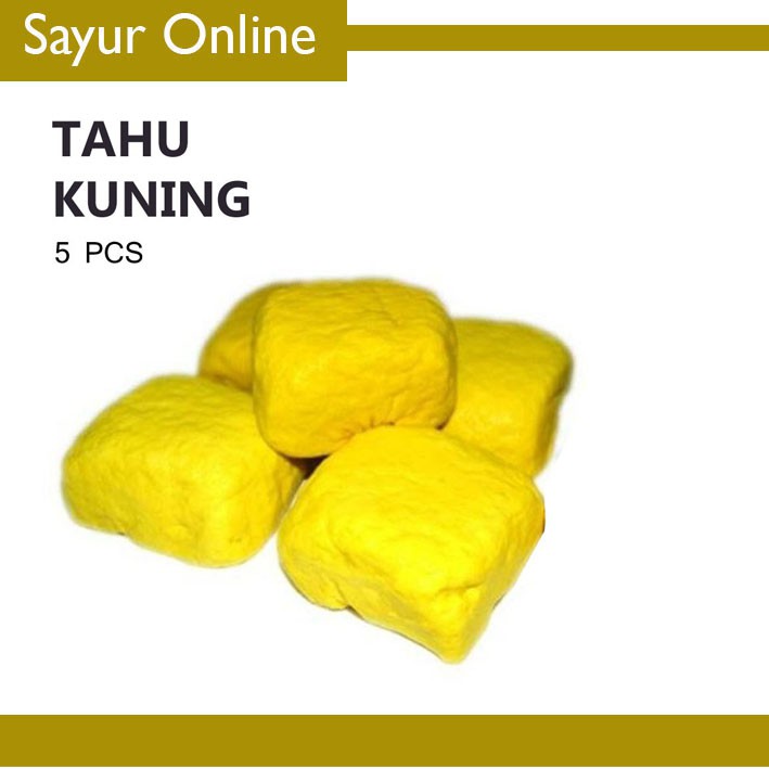 

[SayurOnline] TAHU KUNING [10Pcs]