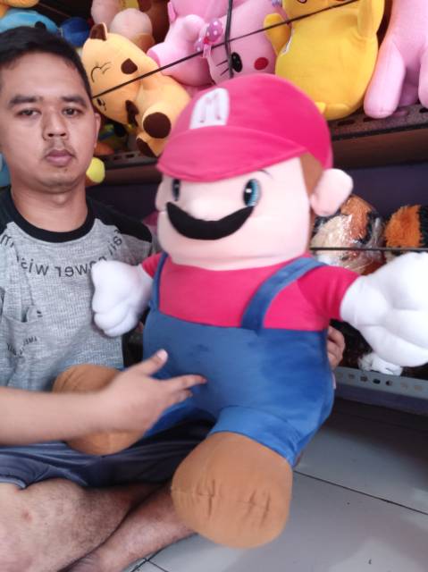 boneka super Mario bros jumbo