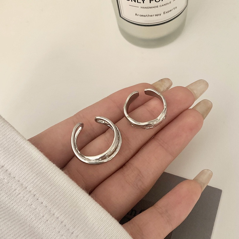 Cincin Model Dua Lapis Dapat Disesuaikan