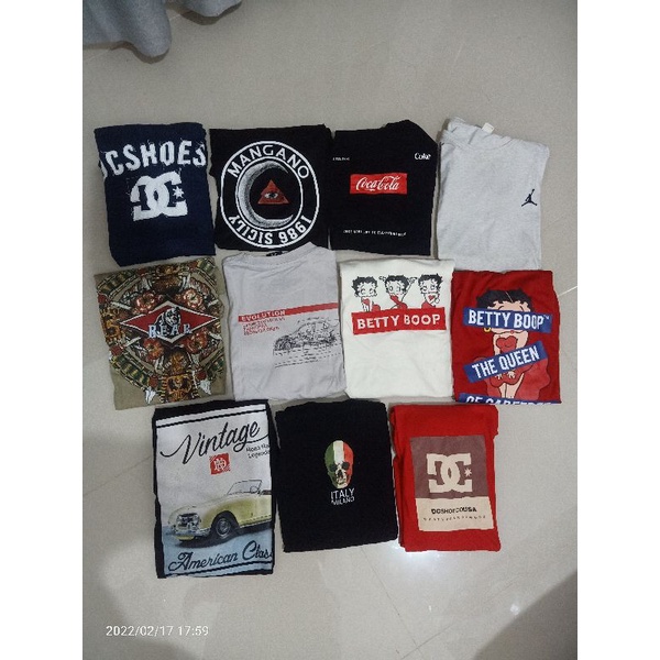 Borongan Kaos second
