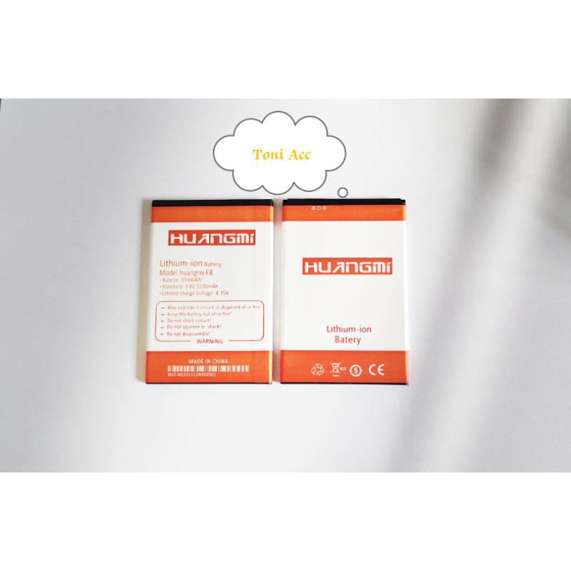 Batrai / Batre / Battery / Baterai HUANGMI F8
