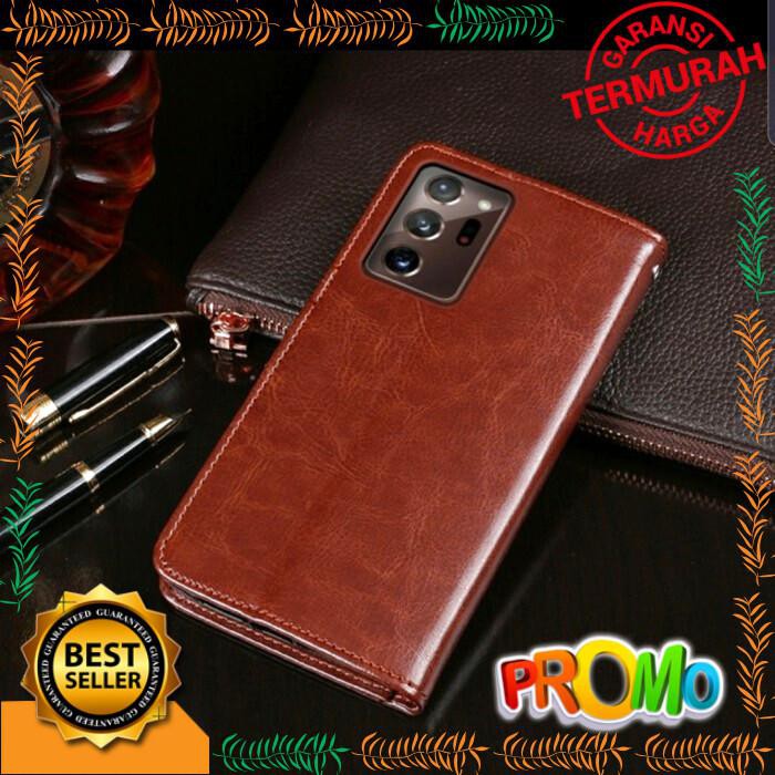 FLIP COVER KULIT CASE SAMSUNG NOTE 20 ULTRA BOOK COVER KULIT