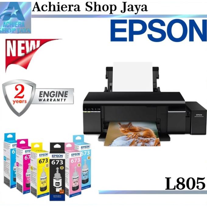 Jual Printer Epson L805 A4 Photo Wifi Namrashopping Shopee Indonesia 1693