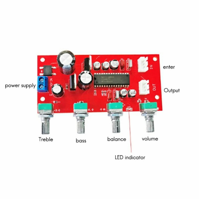 Produk Unggulan Modul Tone Control Upc1892Ct Nec Japan Single Power Ac-Dc Bergaransi