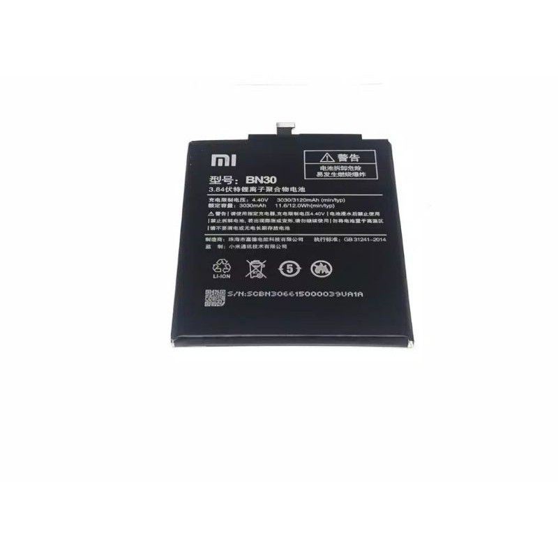 Baterai Battery Batre XiaoMi Redmi 4A BN 30 Original