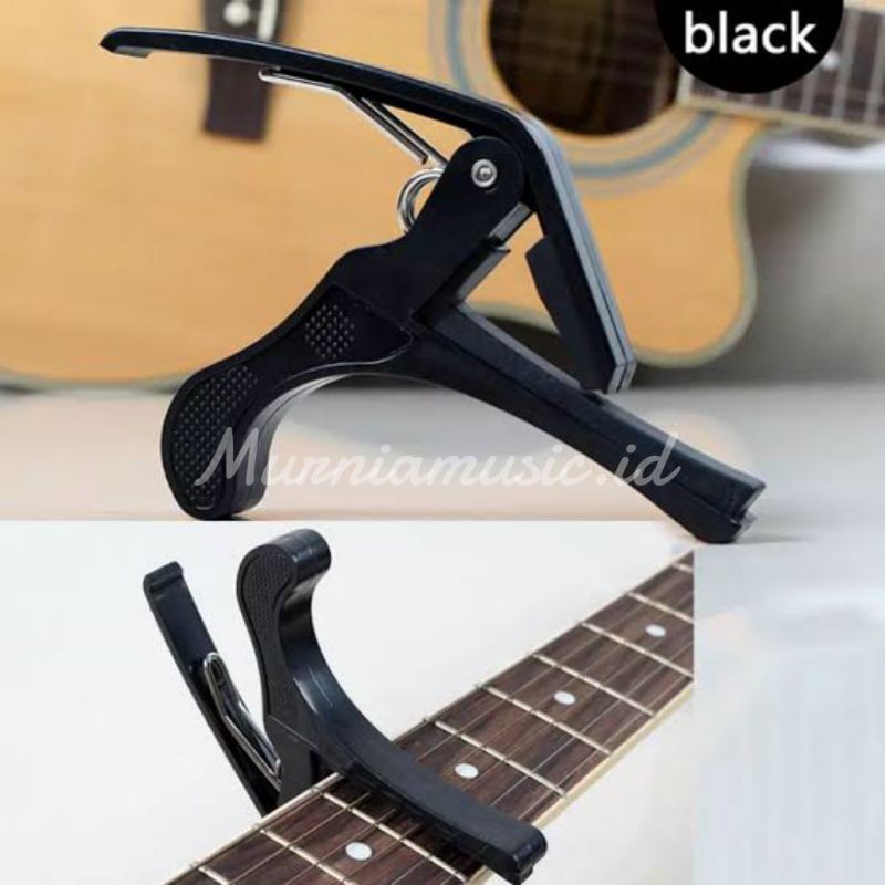 Capo Gitar Dan Ukulele Penjepit Gitar Akustik Shopee Indonesia