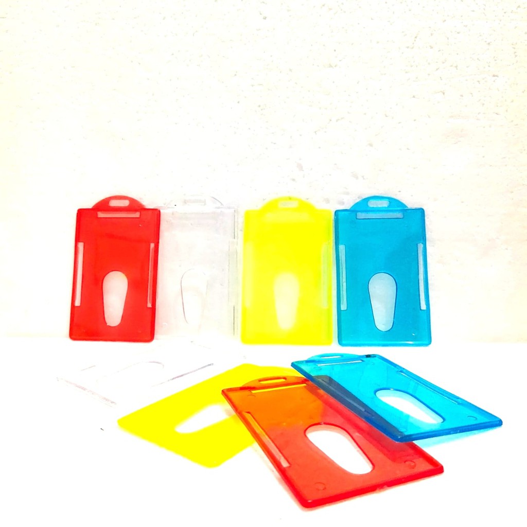

ID card Holder Transparant warna/12 pc