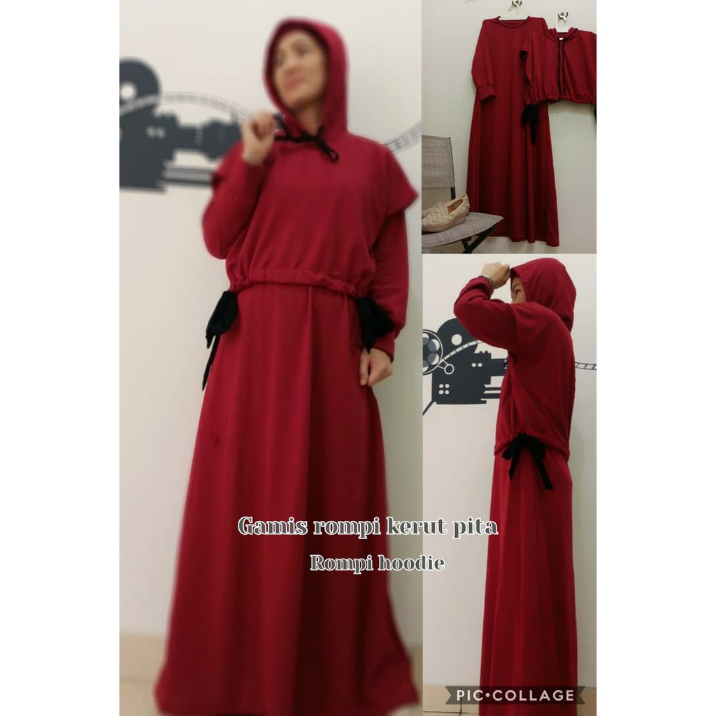 GAMIS KERUT HOODIE TERBARU