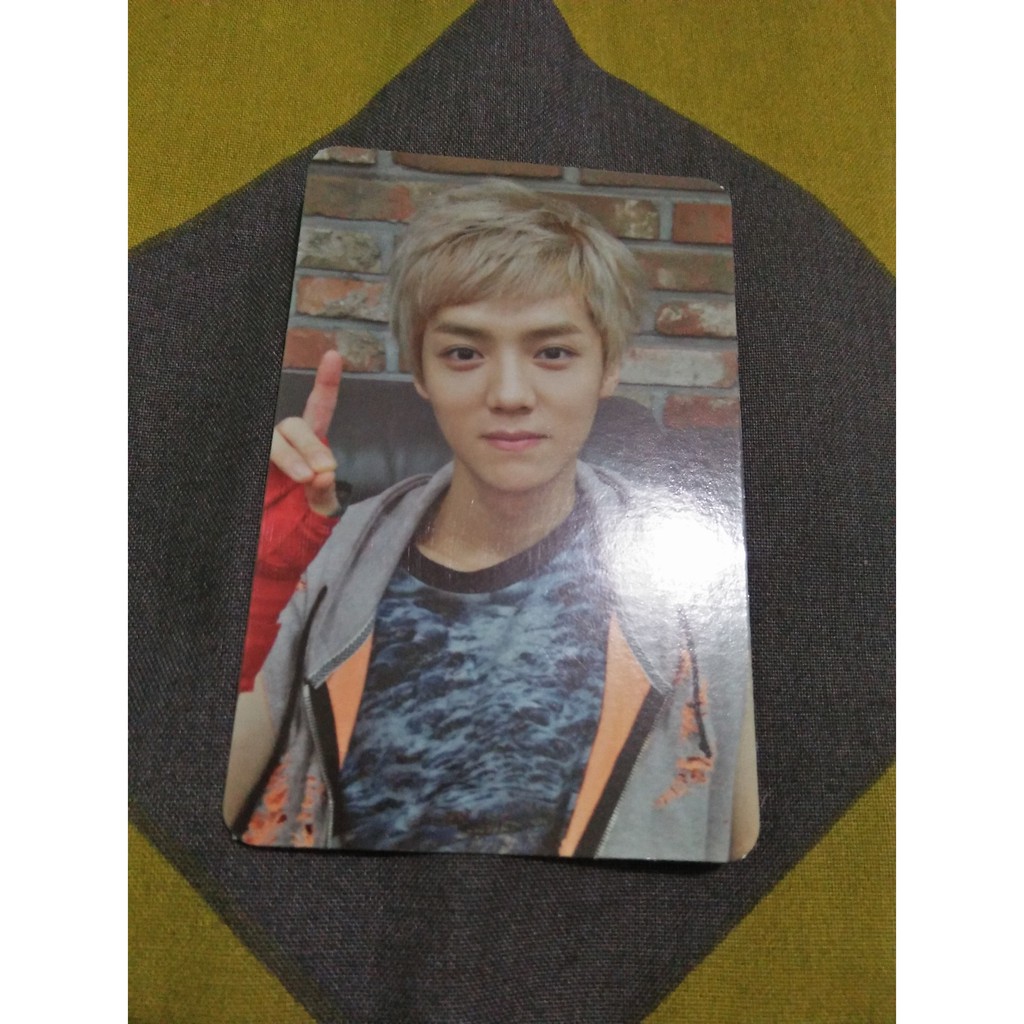 Exo Luhan Growl / Mama Official Card