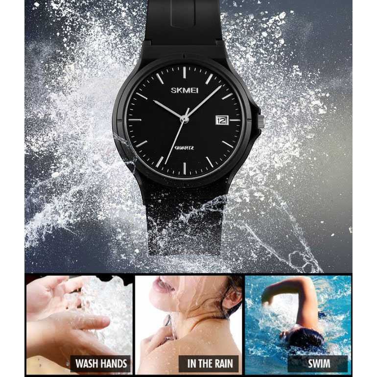 SKMEI Original Watch Jam Tangan Analog Wanita Waterproof Anti Air Jamtangan Skimei Cewek Kasual