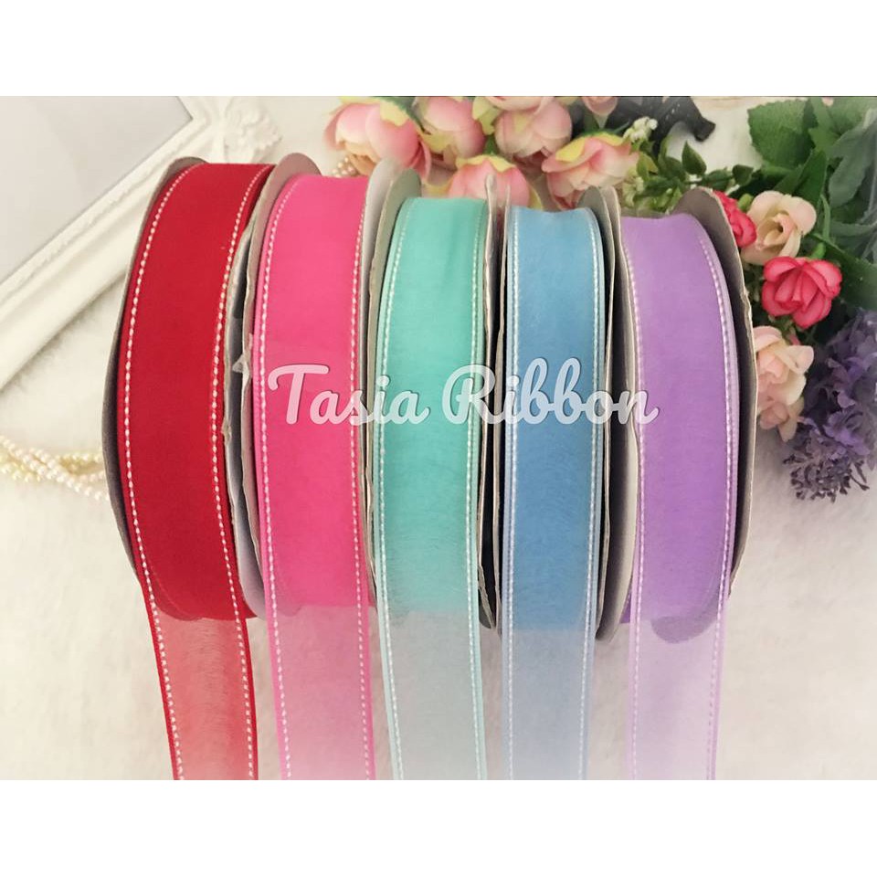 Pita Korea PK 007 Organdi Jelujur 1 Shopee Indonesia Pita Korea PK 007 Organdi Jelujur 1 Shopee Indonesia