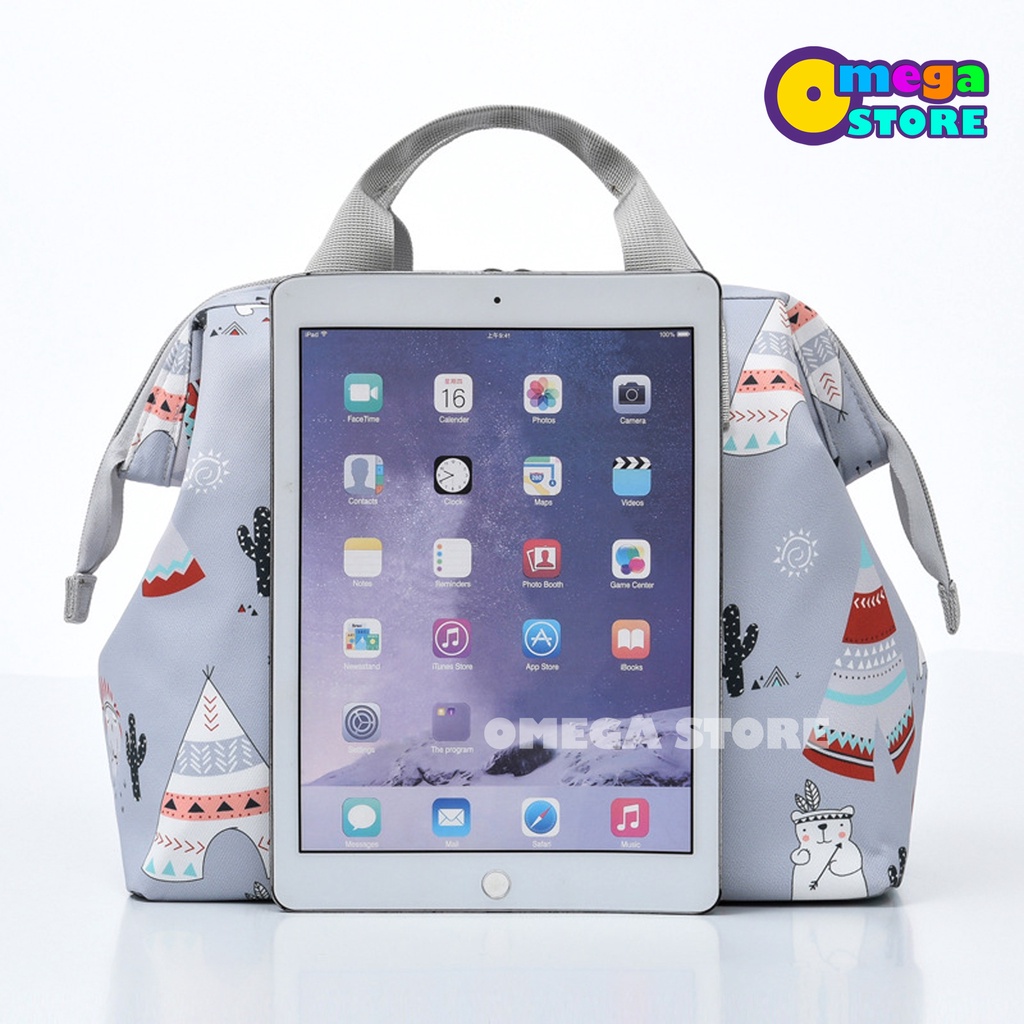 [O&amp;S] Tas Ransel Wanita Diaper Bag Tas Perlengkapan Bayi Mom&amp;Baby Bag Multi-Function Waterproof-OS231