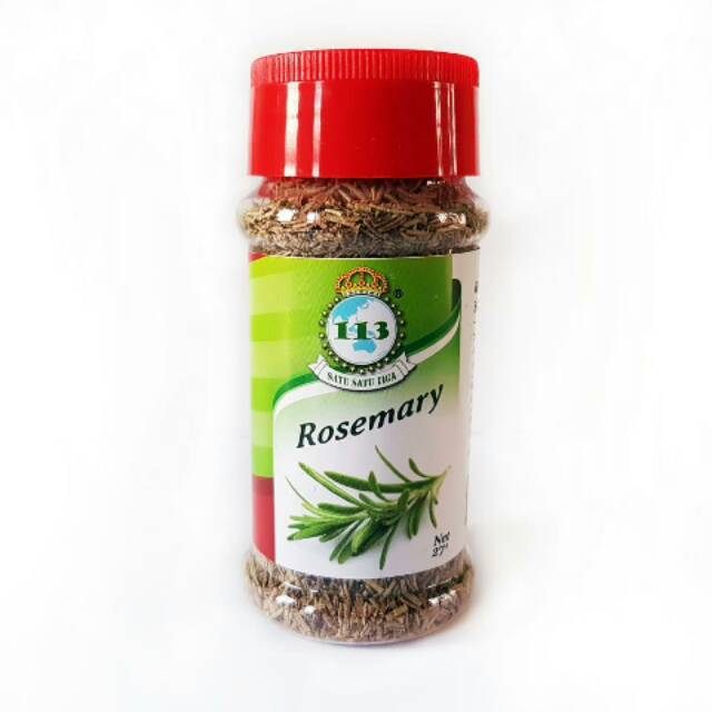 

113 "satu satu tiga" rosemary/ bumbu masak/ rempah rosmary 27g