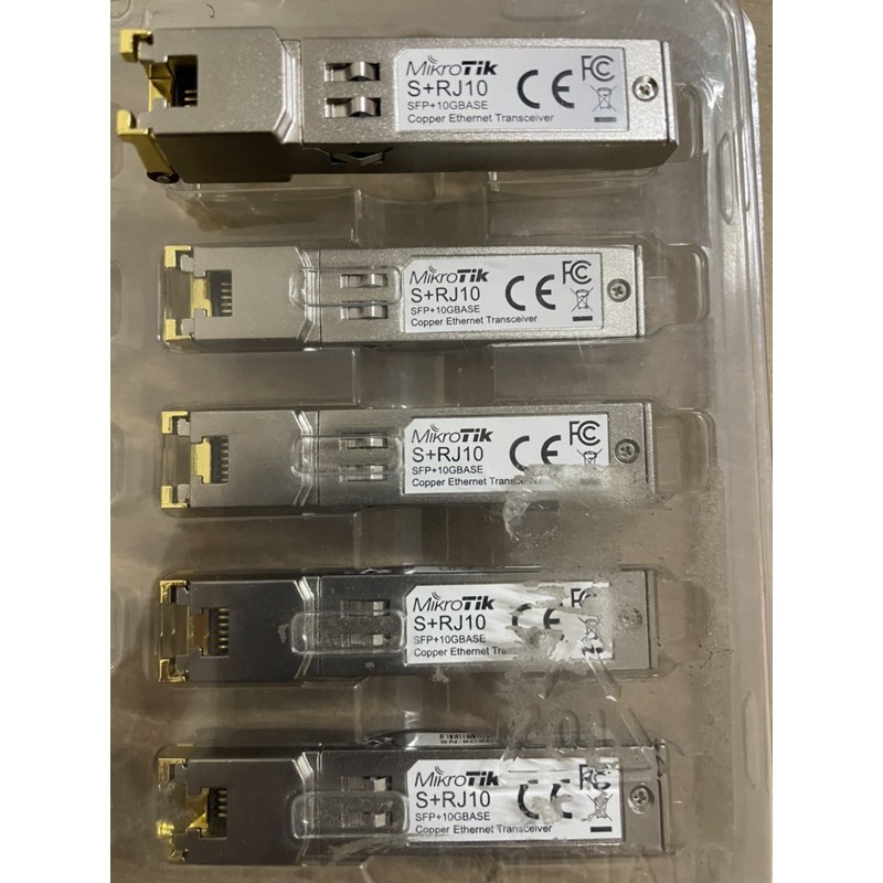 Mikrotik SFP to RJ45 module 10Gbps S+RJ10