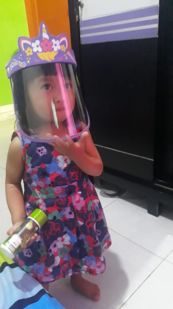 Hadir Dengan Motif Baru! Ne Care Kids Face Shield Faceshield Pelindung Wajah Anak