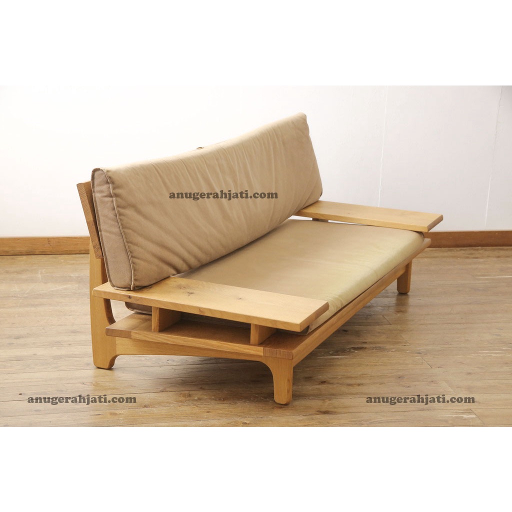 Sofa jati minimalis