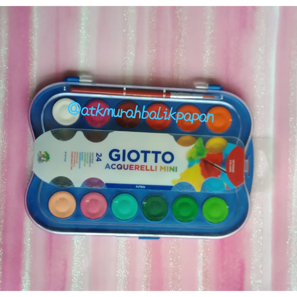 

Giotto Mini Water Color Block 23 mm 24C 352600