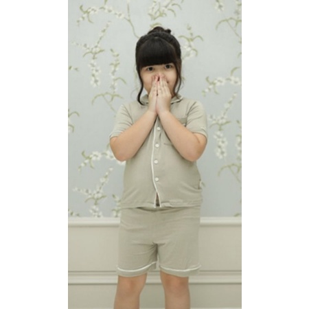 Friends Of Sally Buttoned Pj Short Sleeve / Pajamas