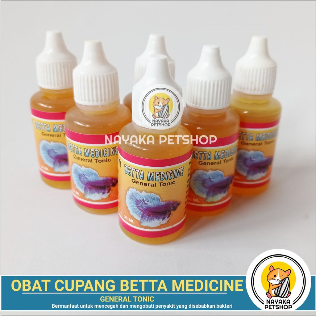 Obat Ikan Cupang Betta Medicine General Tonic Ikan Hias