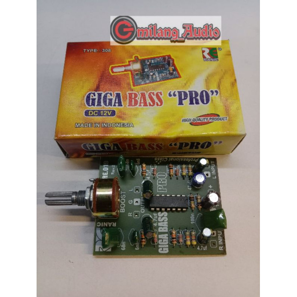 Kit giga bass "PRO" DC12V