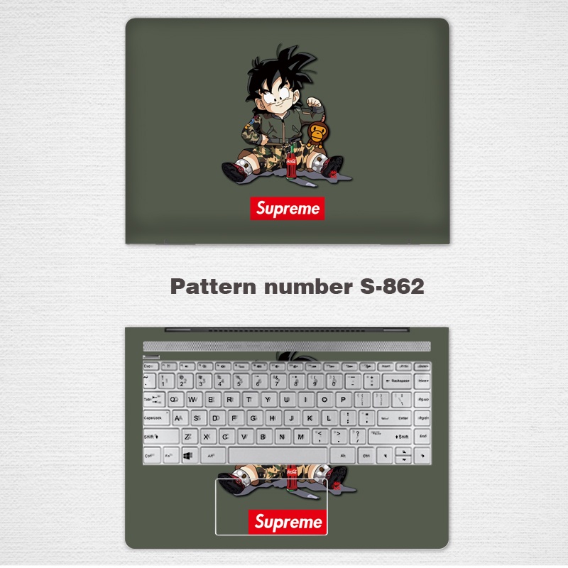 2pcs Stiker Laptop Universal Motif Bunga Bahan VINYL 12 13 14 15.6 Inch Lenovo FLEX 2 FLEX 3 15 G40 G50 G400 G405