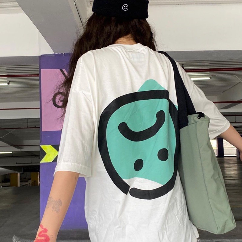 FF SMALL SMILEY / Oversized Tees