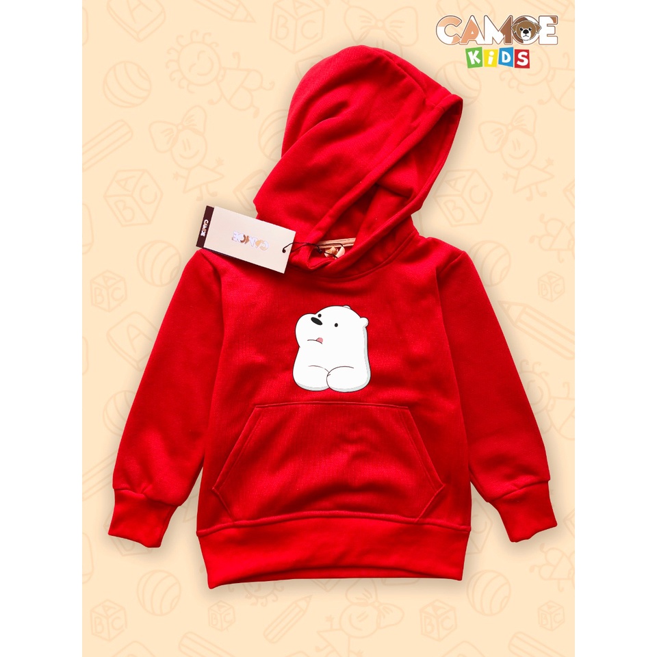 Hoodie Anak We bare bears Ice bear