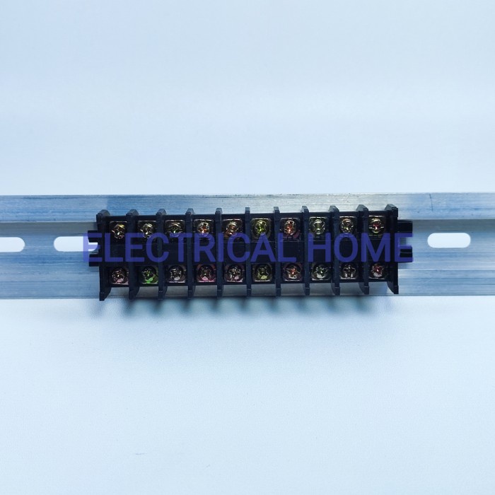 TERMINAL BLOCK TBC 10A DIN RAIL.