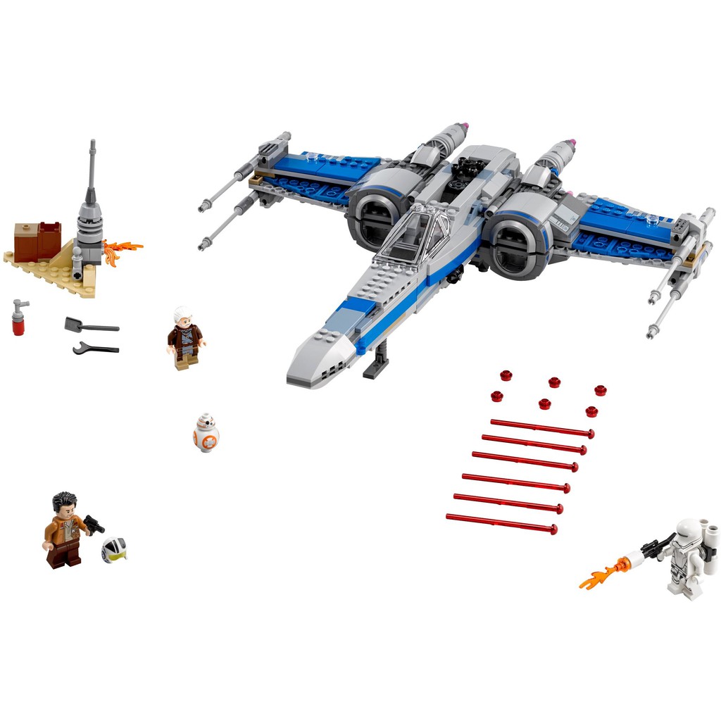Lego Original Star Wars 75149 Resistance X Wing Fighter Mainan Anak Edukasi Kreatif Pesawat Lego Shopee Indonesia