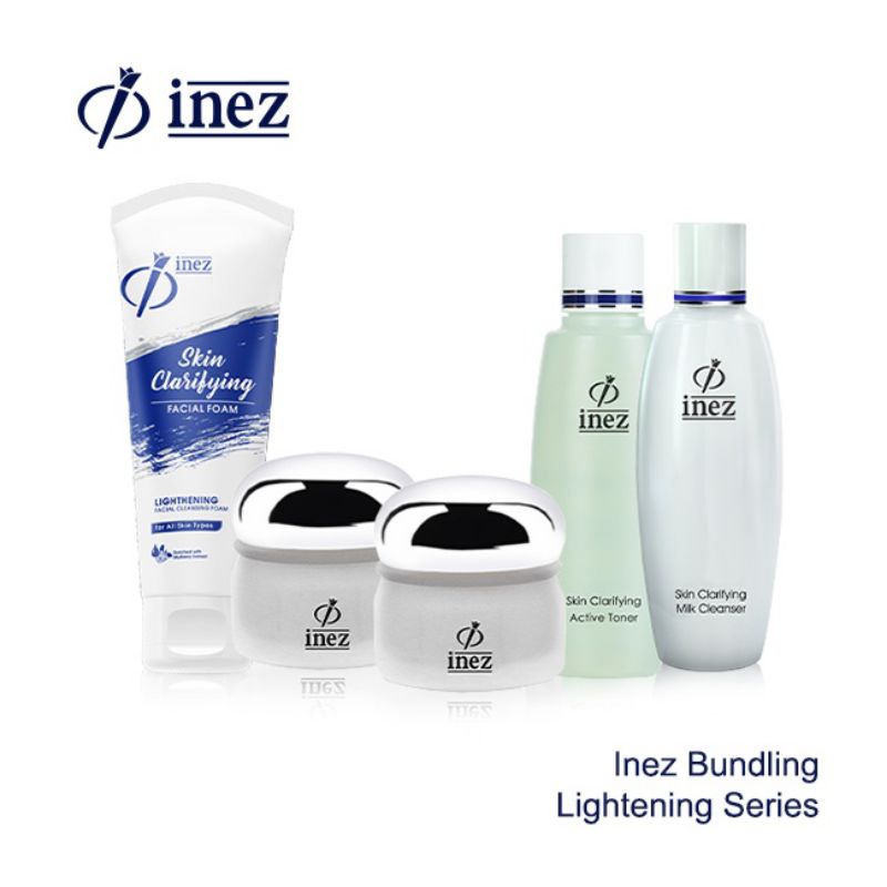 INEZ BUNDLING SKIN LIGHTENING SERIES / SERIES MENCERAHKAN