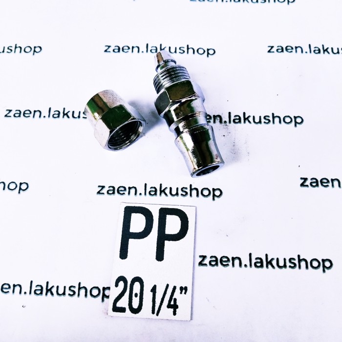 Coupler PP 20 Socket Nepel Kompresor Selang Spray Gun COD