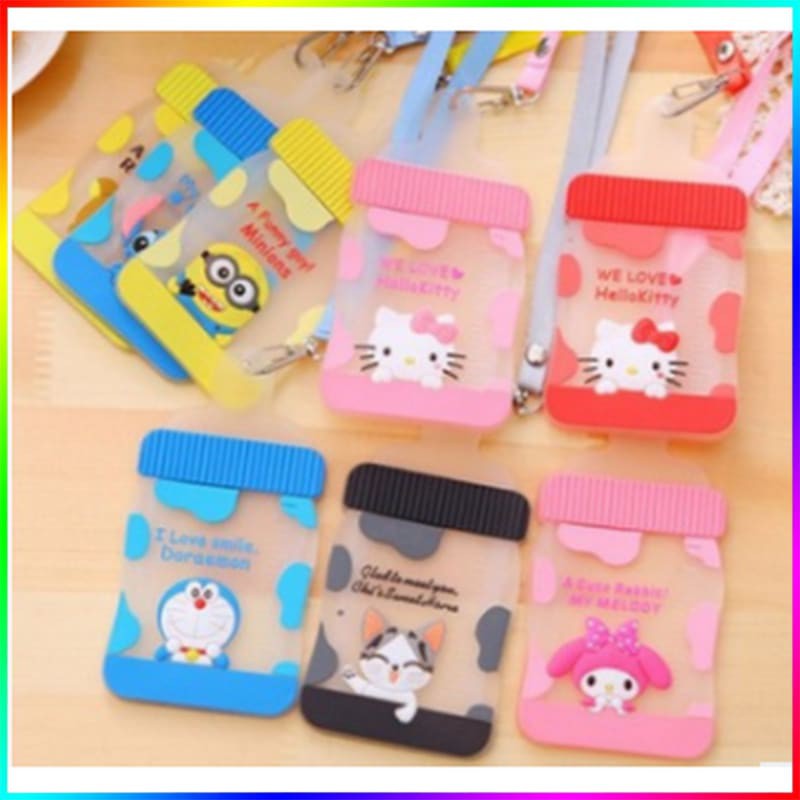 

ID Card Holder Kartun Tempat Kartu Motif Kartun Lucu