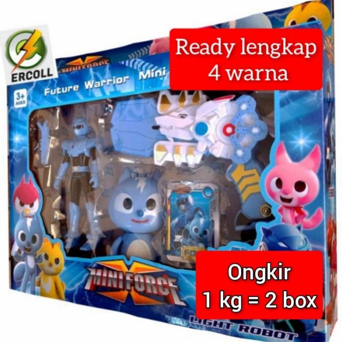 Mainan Robot Mini Force 1 Set