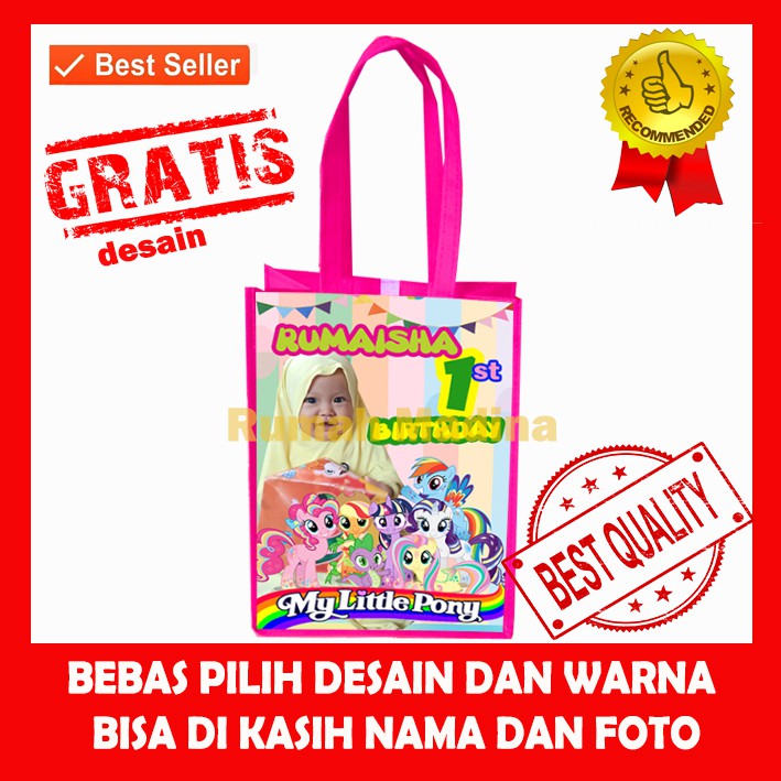 

Tas sovenir murah/ bingkisan ulang tahun/ souvenir ulang tahun / tas bingkisan