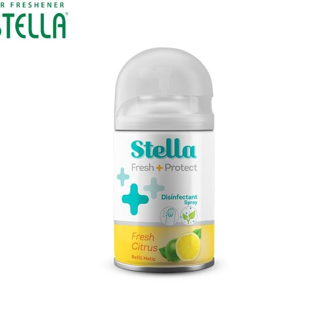 Stella Matic Refill Fresh Protect Fresh Citrus 225ml - Refill Pengharum Ruangan Otomatis