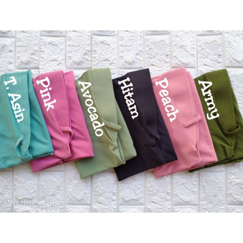 [Original Aldhans] BERGO PAD•• Jilbab instan Jersey•• Bergo jersey••hijab instan jersey