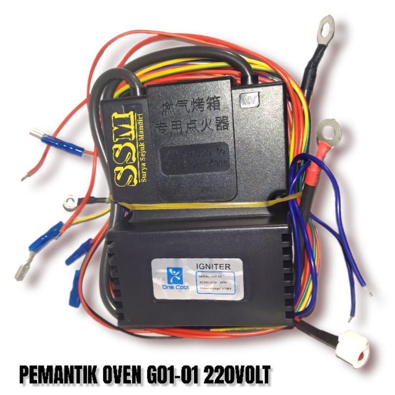 MODUL PEMANTIK GAS OVEN DECK IGNITER CONTROLLER IC BOARD OVEN 220 VOLT