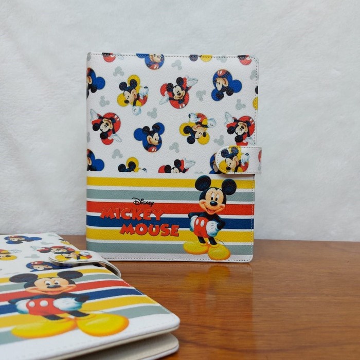 

Mudah Binder Printing Motip Mickey Mouse A5/Ring 20, B5/Ring 26 Limited