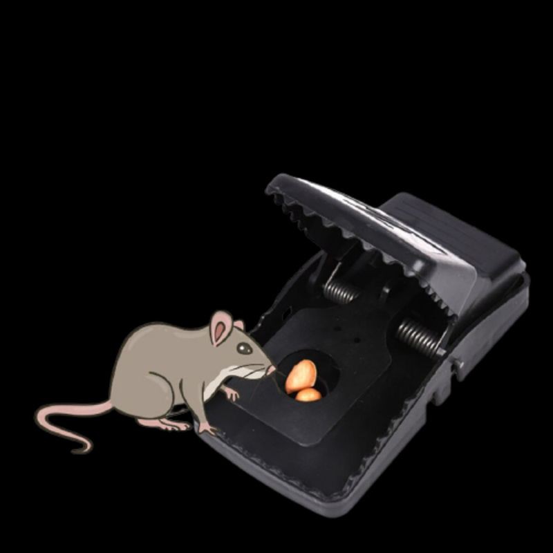 Perangkap Tikus Jebakan Tikus  Black Mouse Sensitive Trap